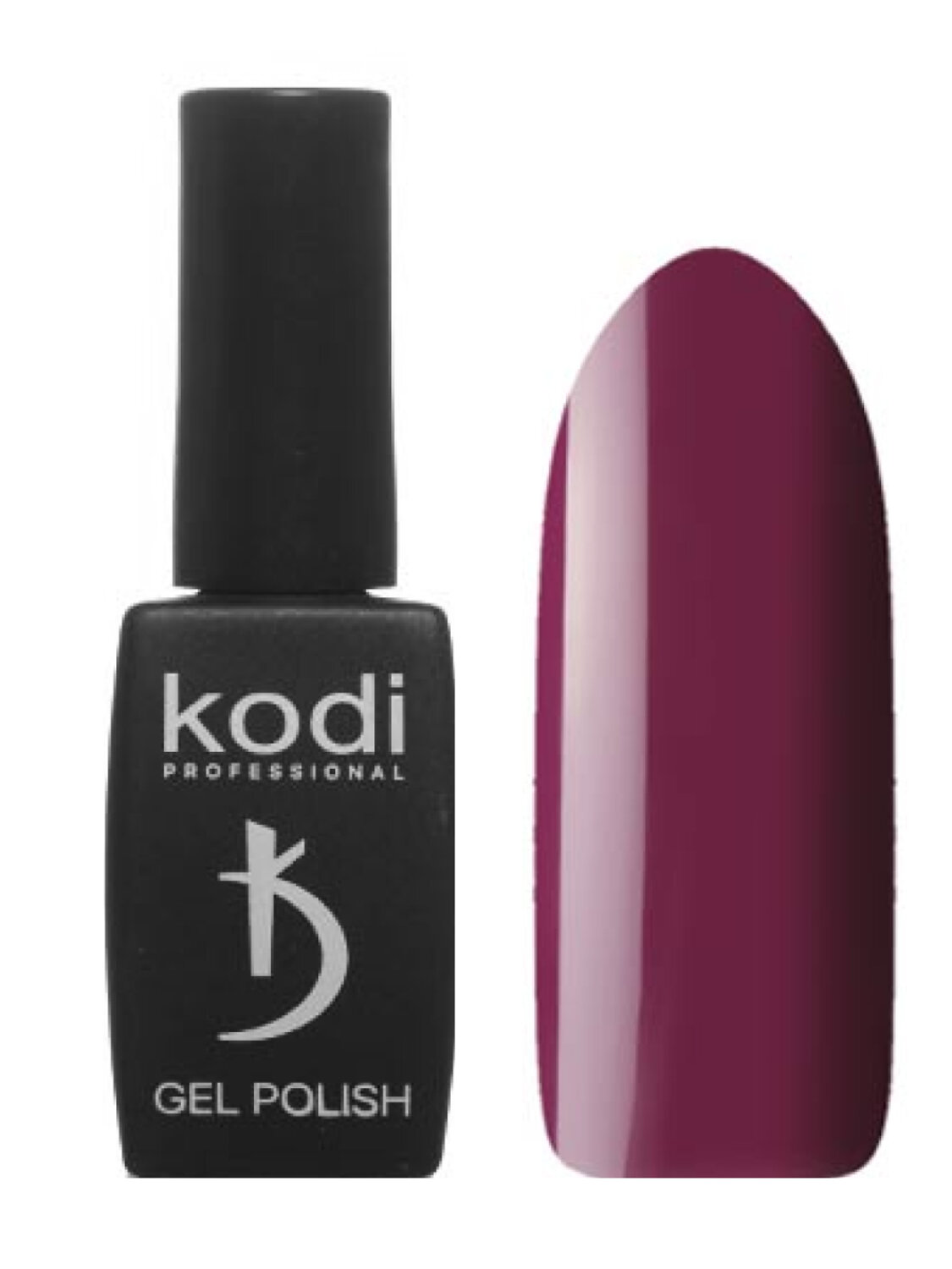 Kodi Гель-лак для ногтей 30 V, сливовый, без перламутра и блесток, плотный, 8 мл 582849 11899 