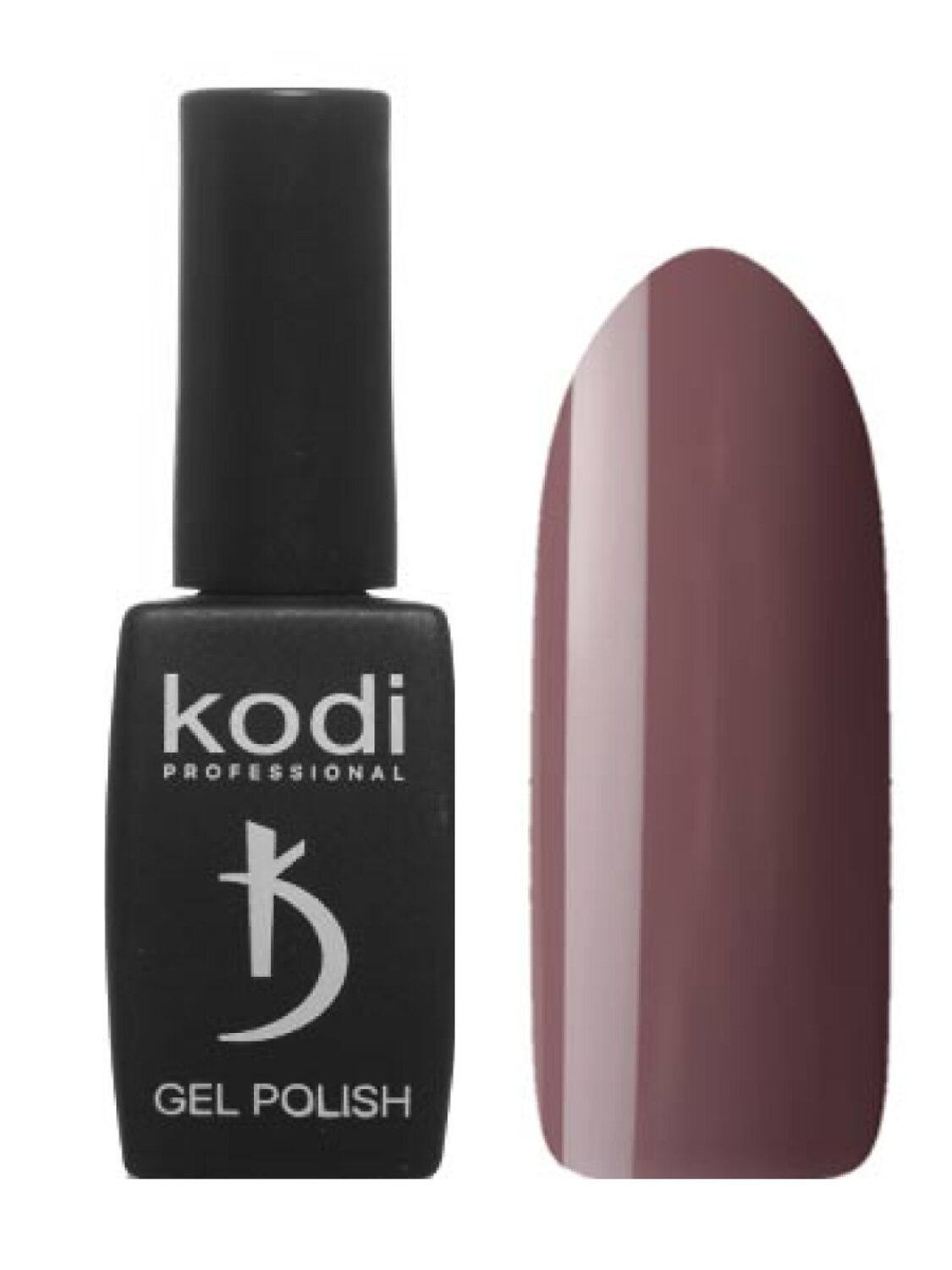 Kodi Гель-лак для ногтей 100 CN, светло-кофейный, без перламутра и блесток, плотный, 8 мл 582857 11863 