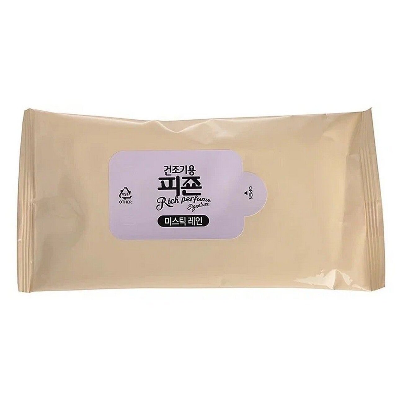 PIGEON Кондиционер-салфетки для использовании в сушильной машине / Rich Perfume Dryer Sheet La Fiesta, 40 листов. 582898 20738У 