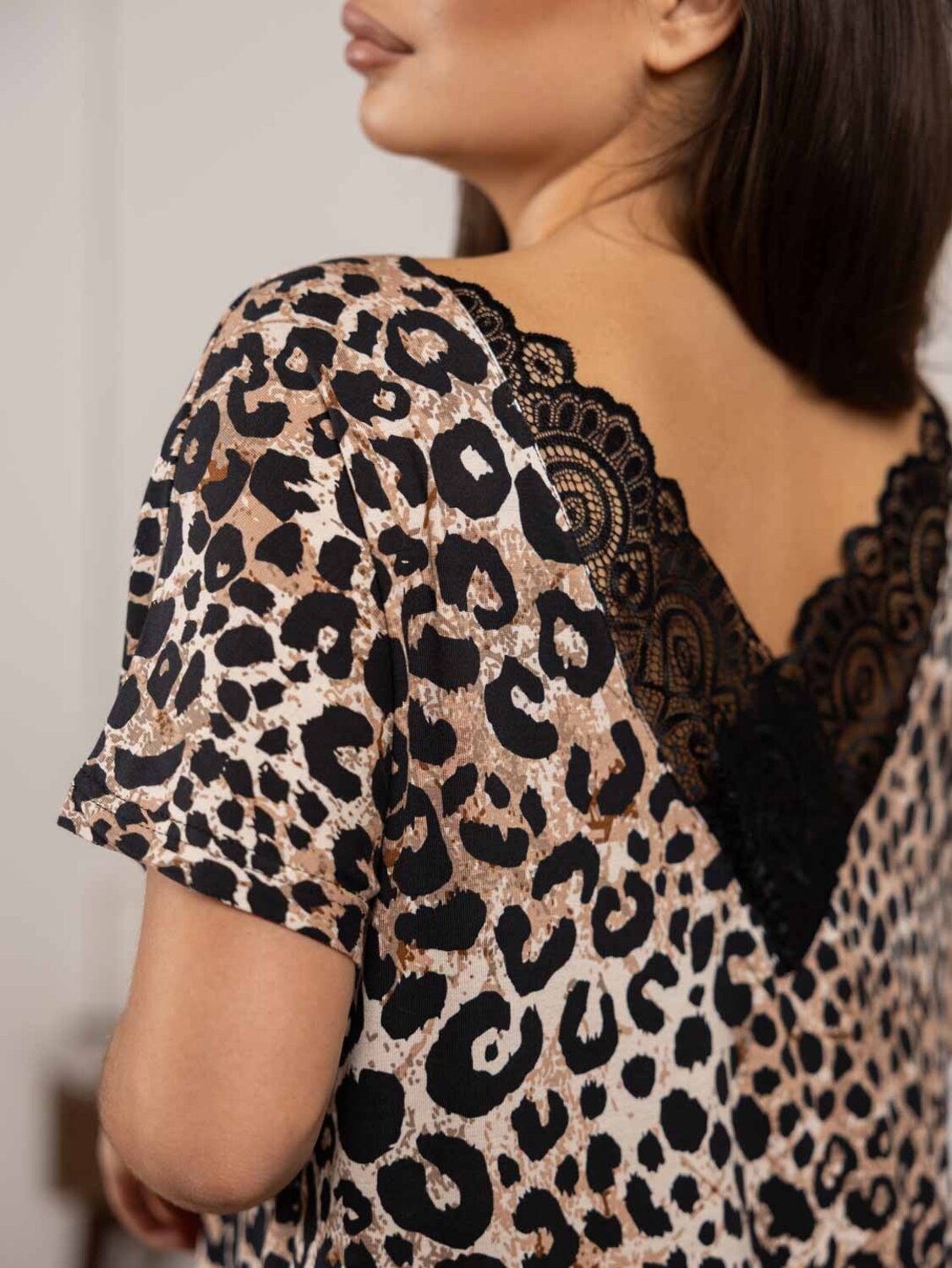 Текс-плюс Сорочка 582905 00-00246971 Коричневый,черный