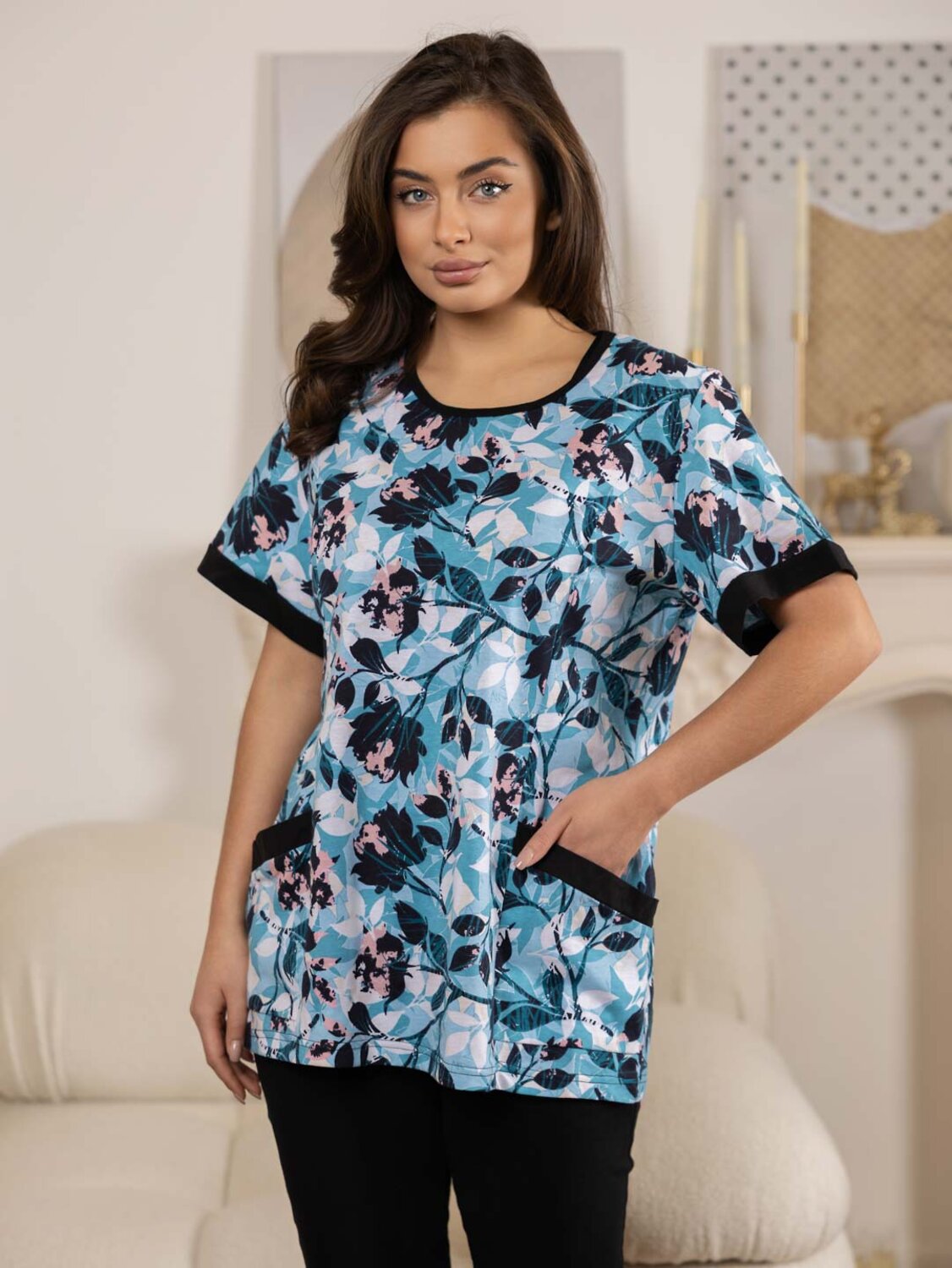 Текс-плюс Костюм 582908 00-00246900 Ментол,черный