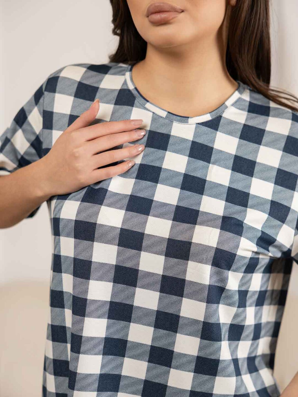 Текс-плюс Футболка 582912 00-00246574 Синий,белый