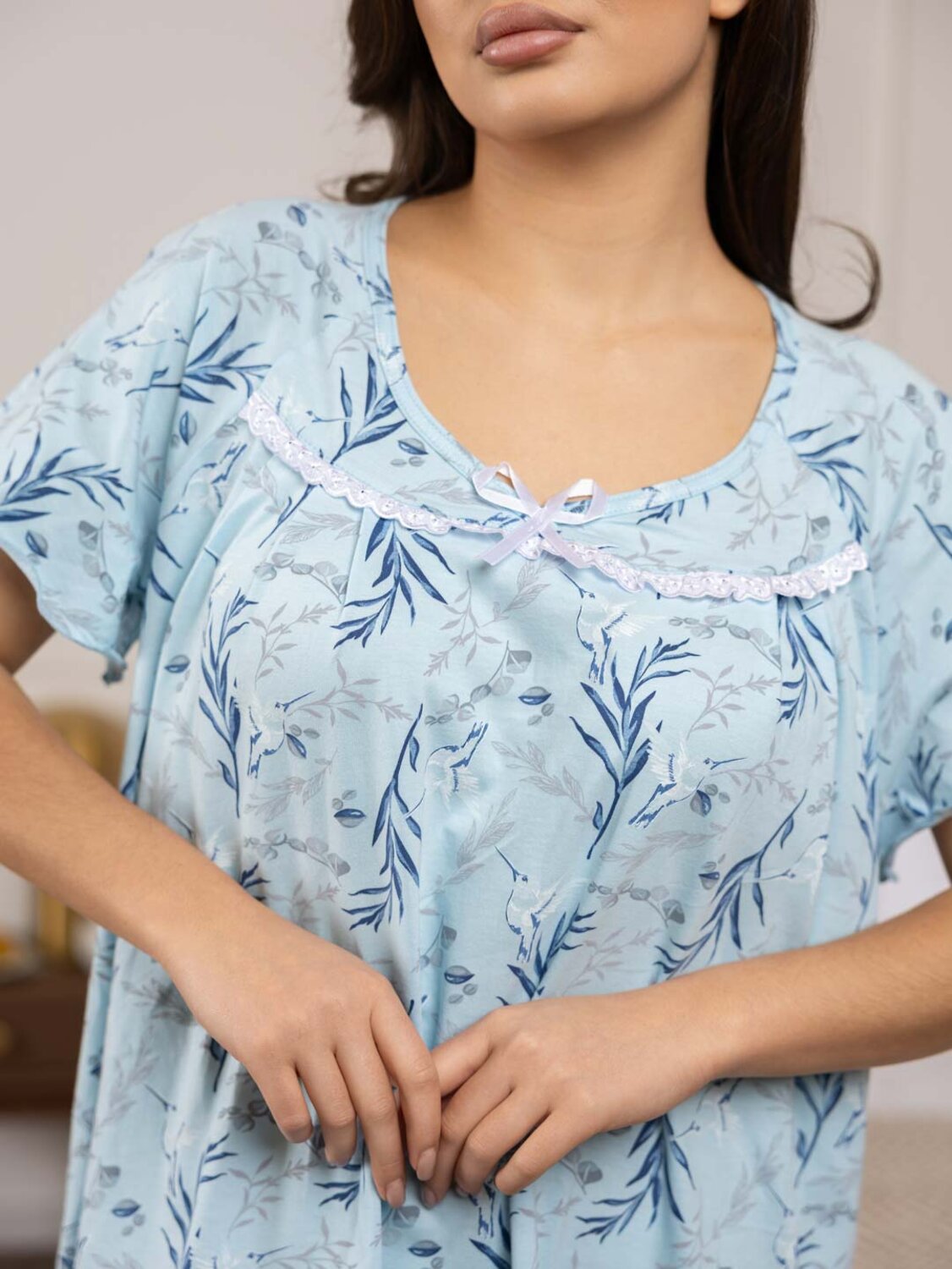 Текс-плюс Сорочка 582917 00-00246684 Синий,голубой