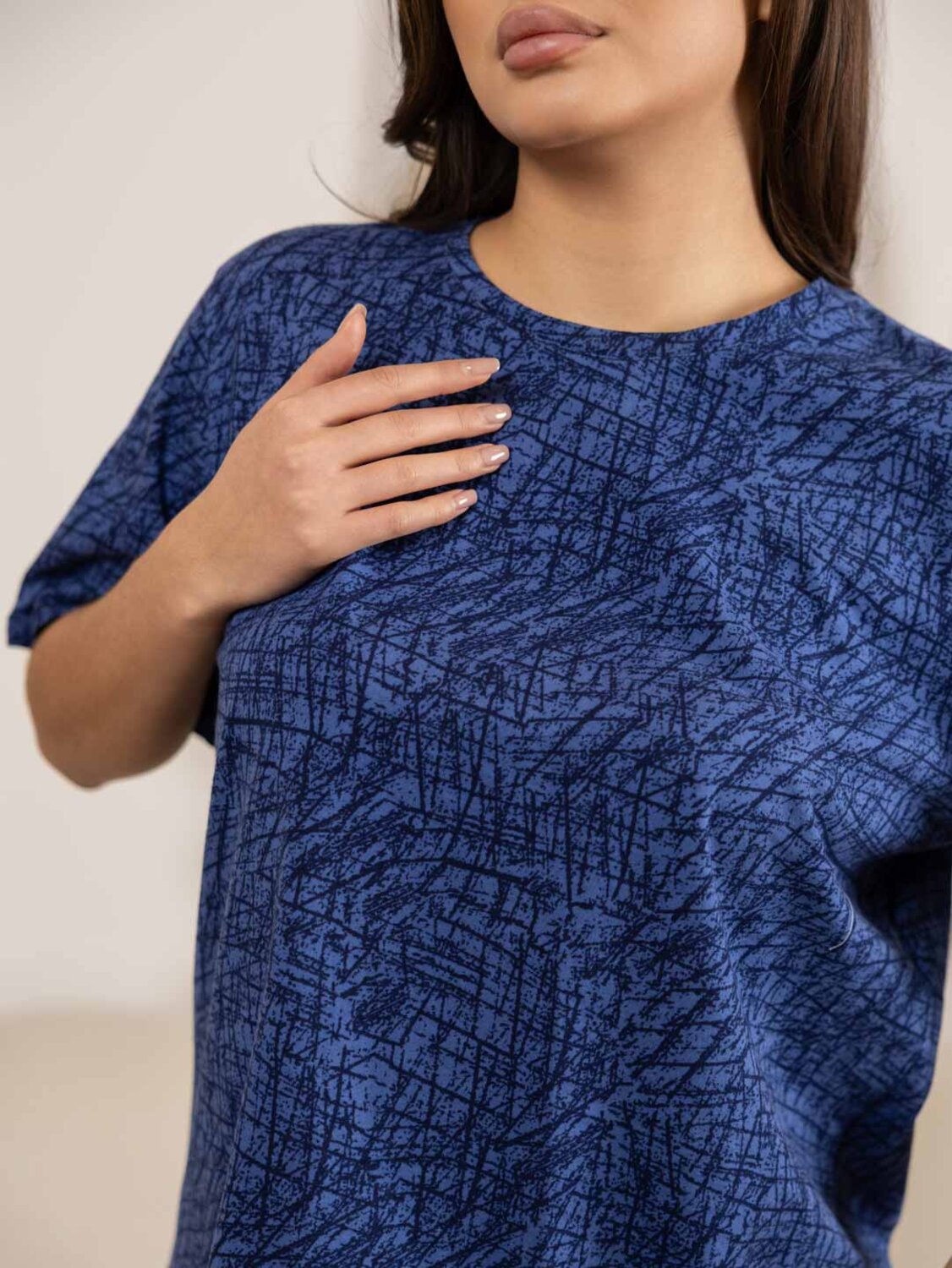 Текс-плюс Футболка 582918 00-00246555 Синий