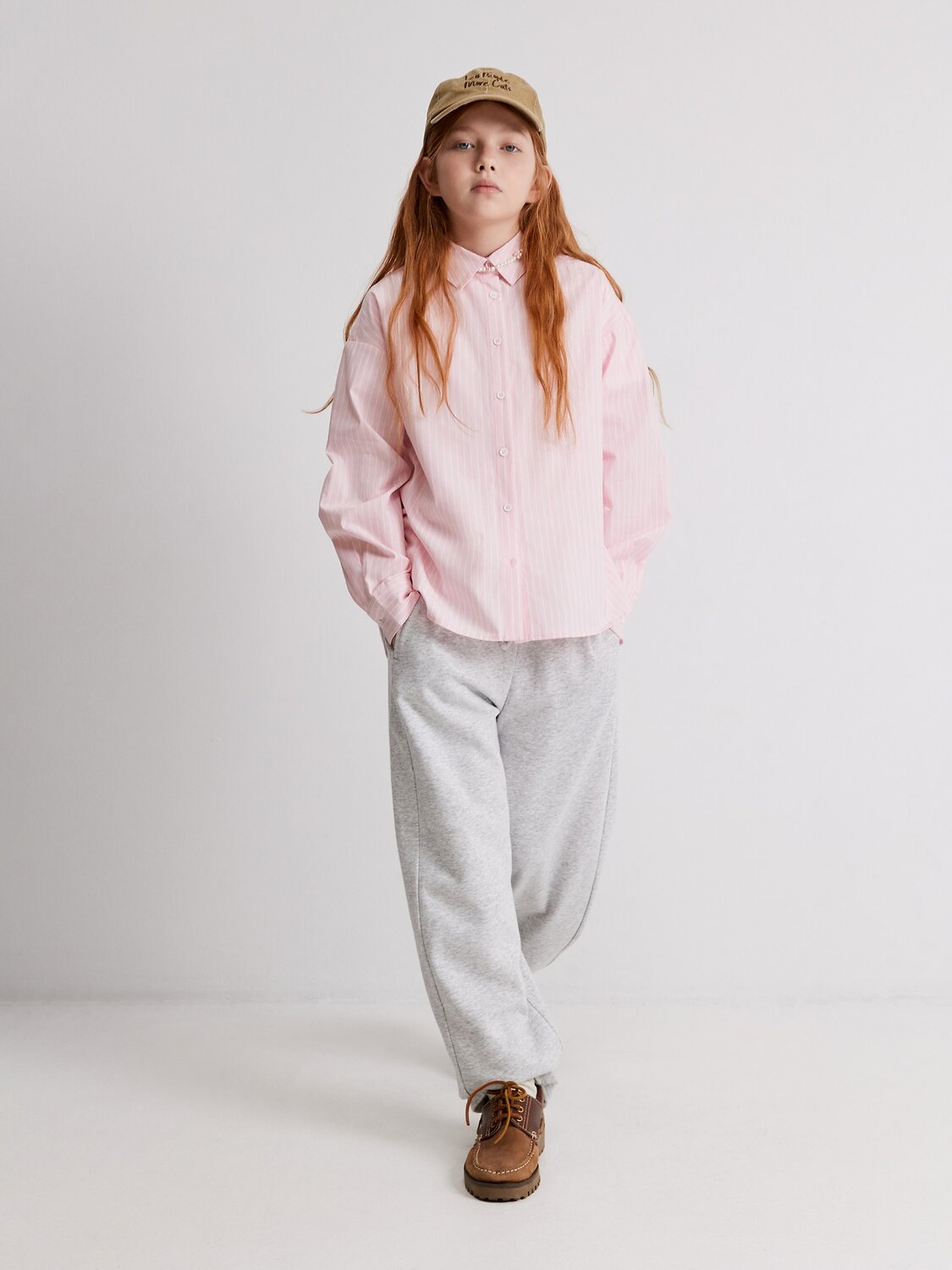 Acoola Блузка 582931 20210260154 розовая полоска