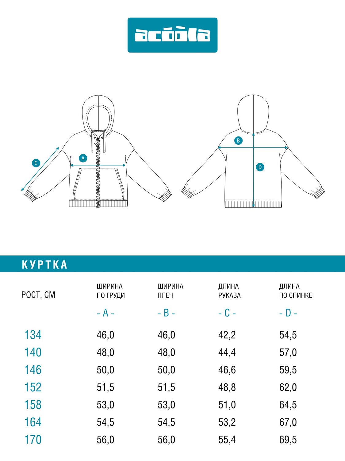 Acoola Куртка 583010 20111000054 черный