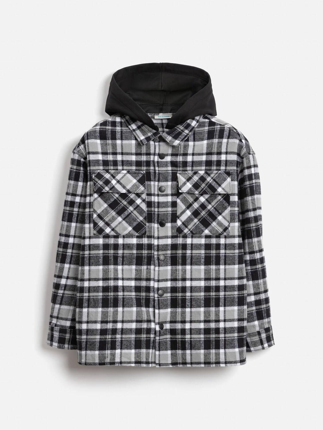 Acoola Куртка 583022 20110280224 черно-белая клетка