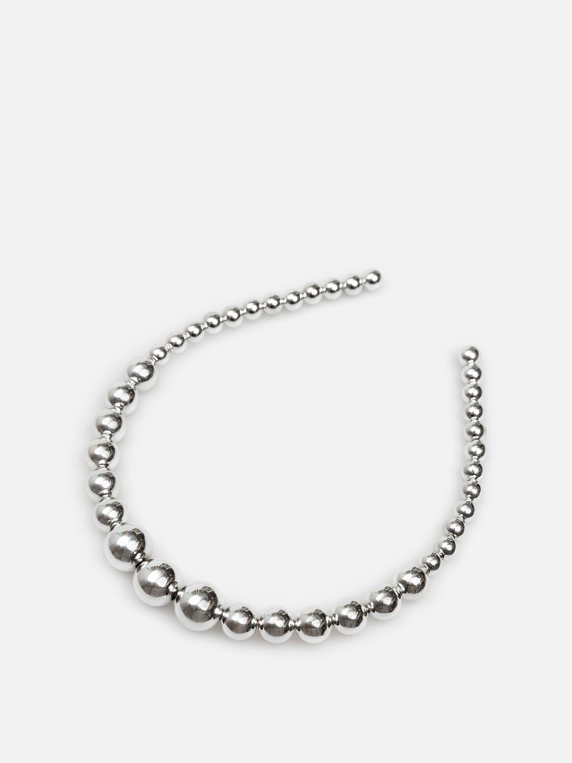 Acoola Ободок для волос 583032 20206310307 серебристый