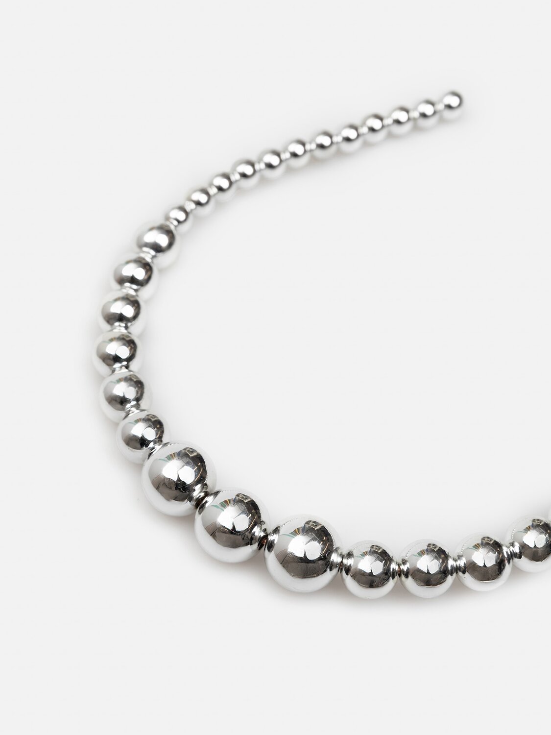 Acoola Ободок для волос 583032 20206310307 серебристый