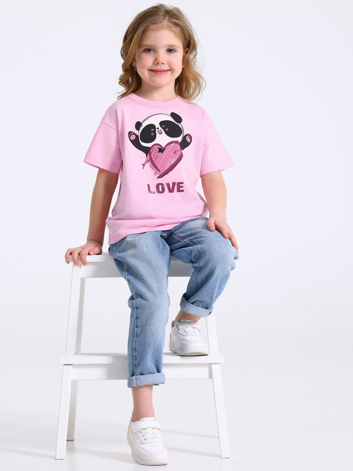 Апрель Футболка 583077 1ДДФК4327001 светло-розовый