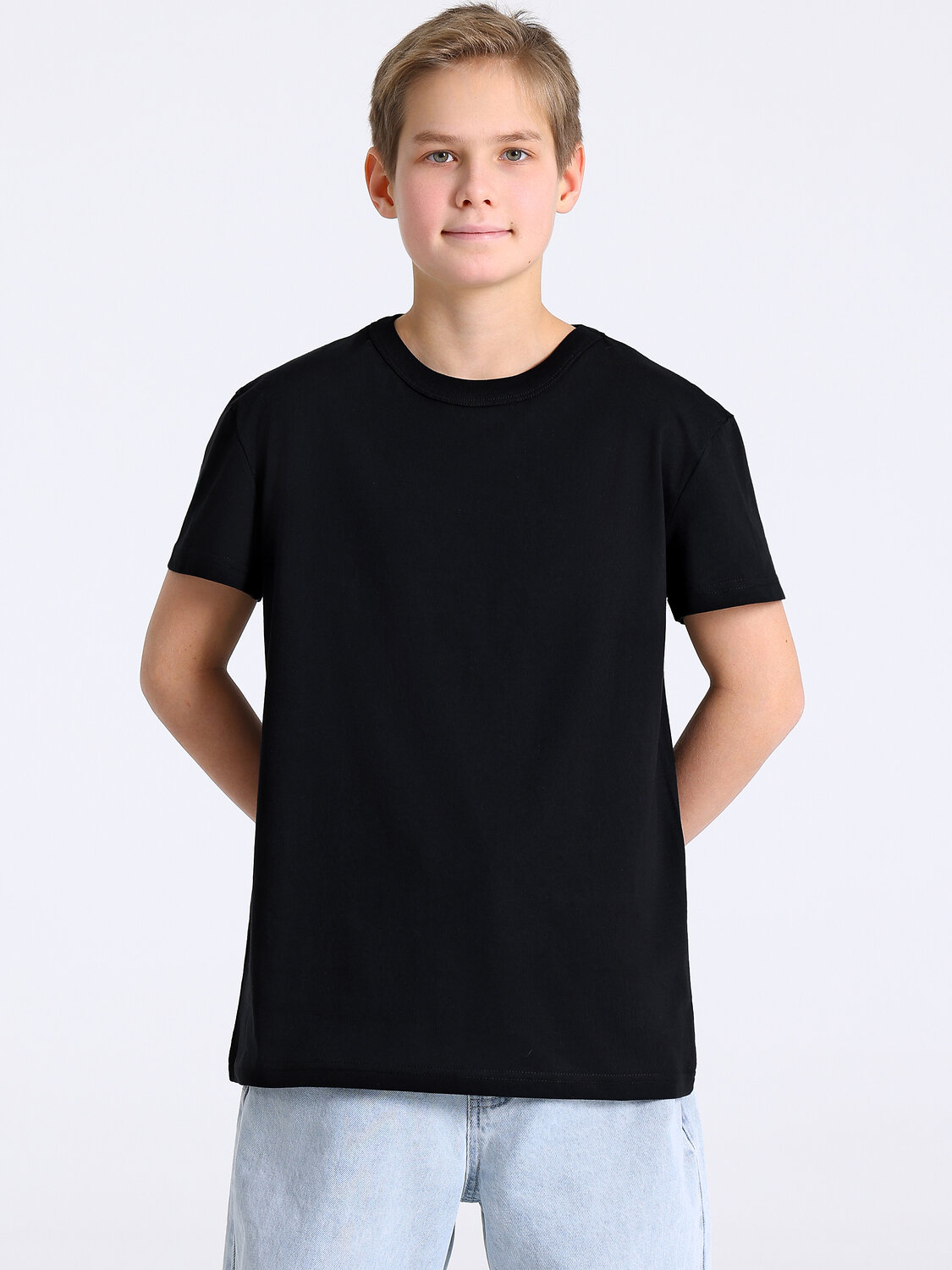 Апрель Футболка 583079 1ПДФК4518001 черный