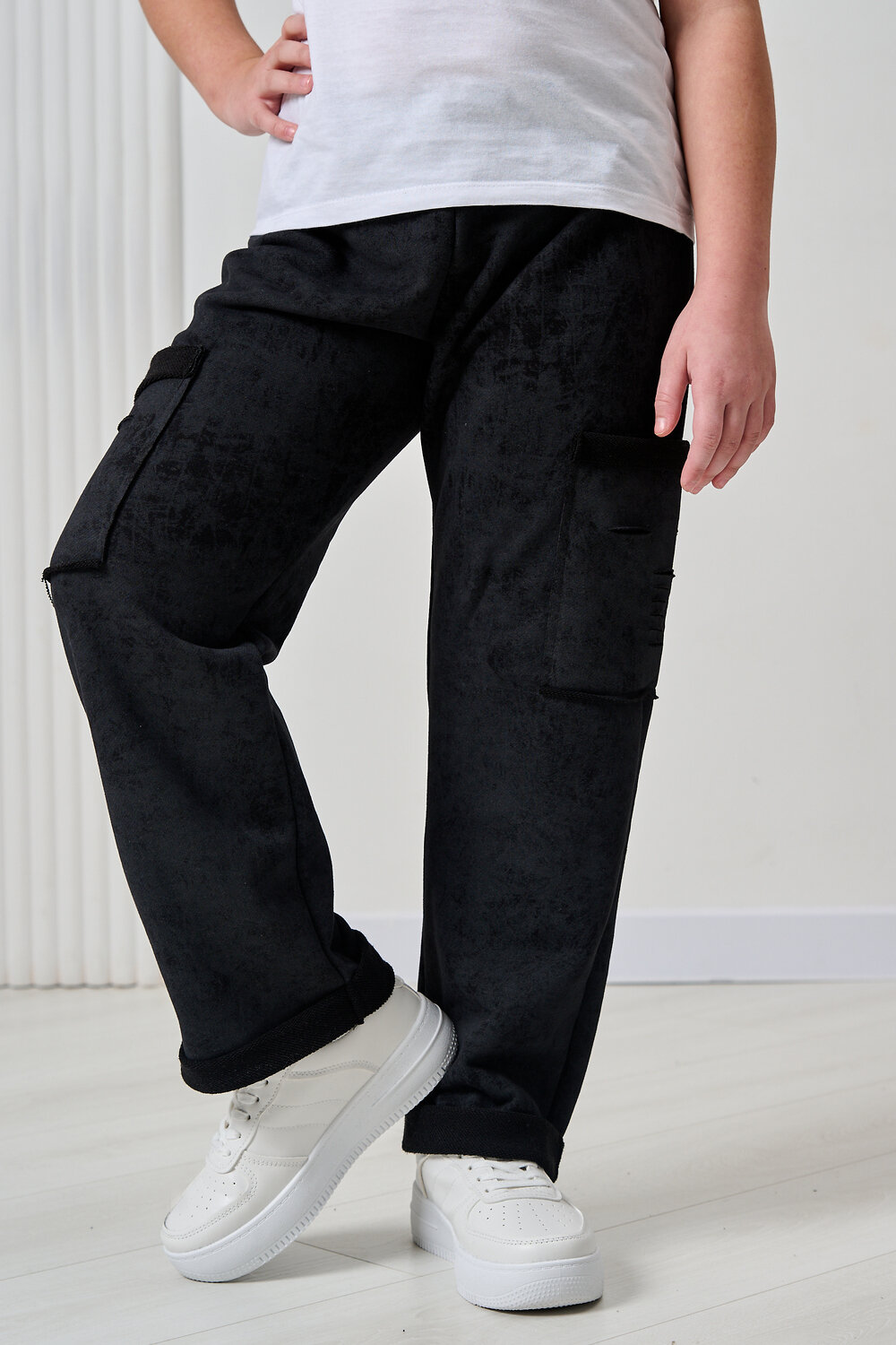 Натали Брюки 583084 67195 черный винтаж