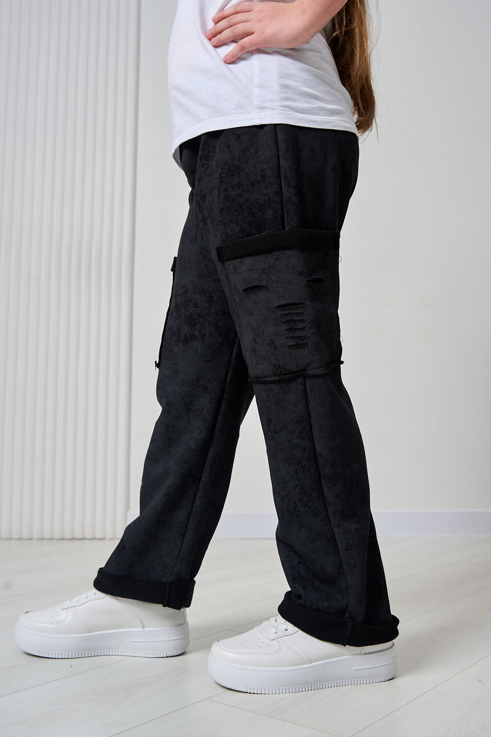 Натали Брюки 583084 67195 черный винтаж