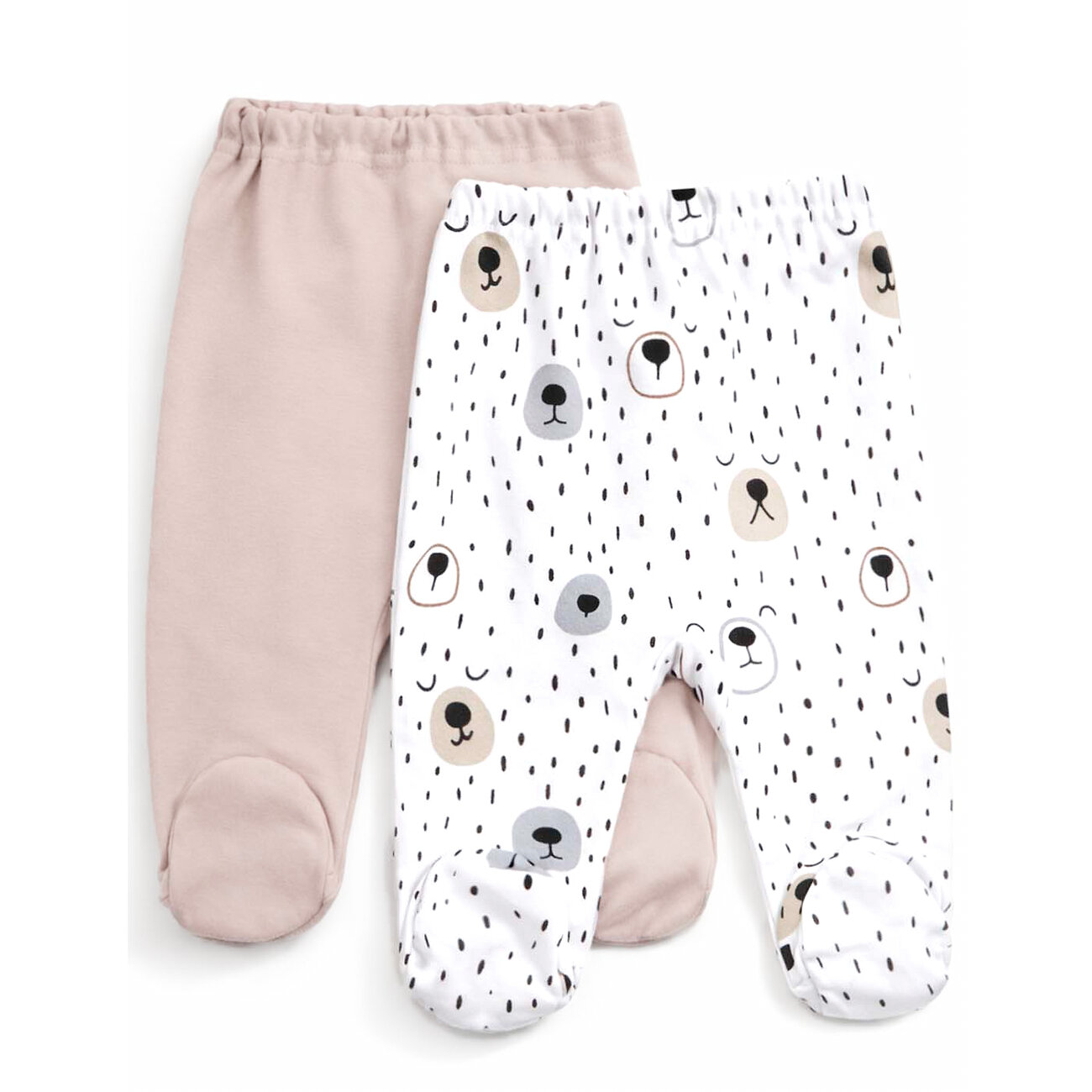 YOULALA Ползунки 583089 0553202601 бежевый/белый