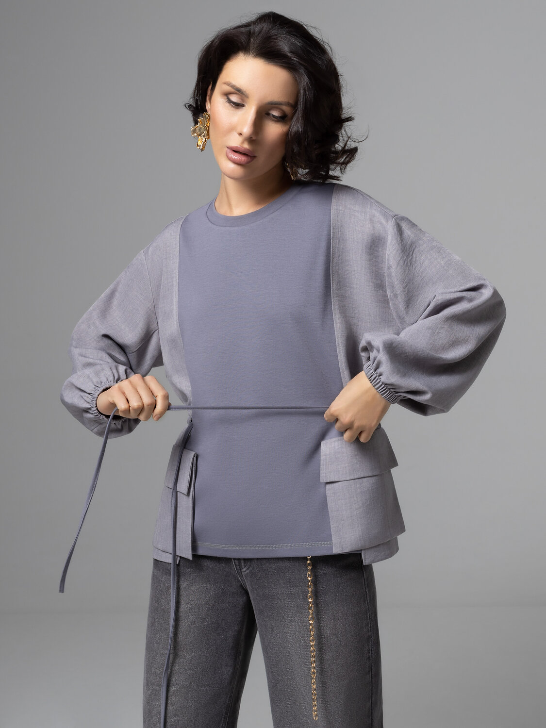 CHARUTTI Свитшот 583099 12573 Серый