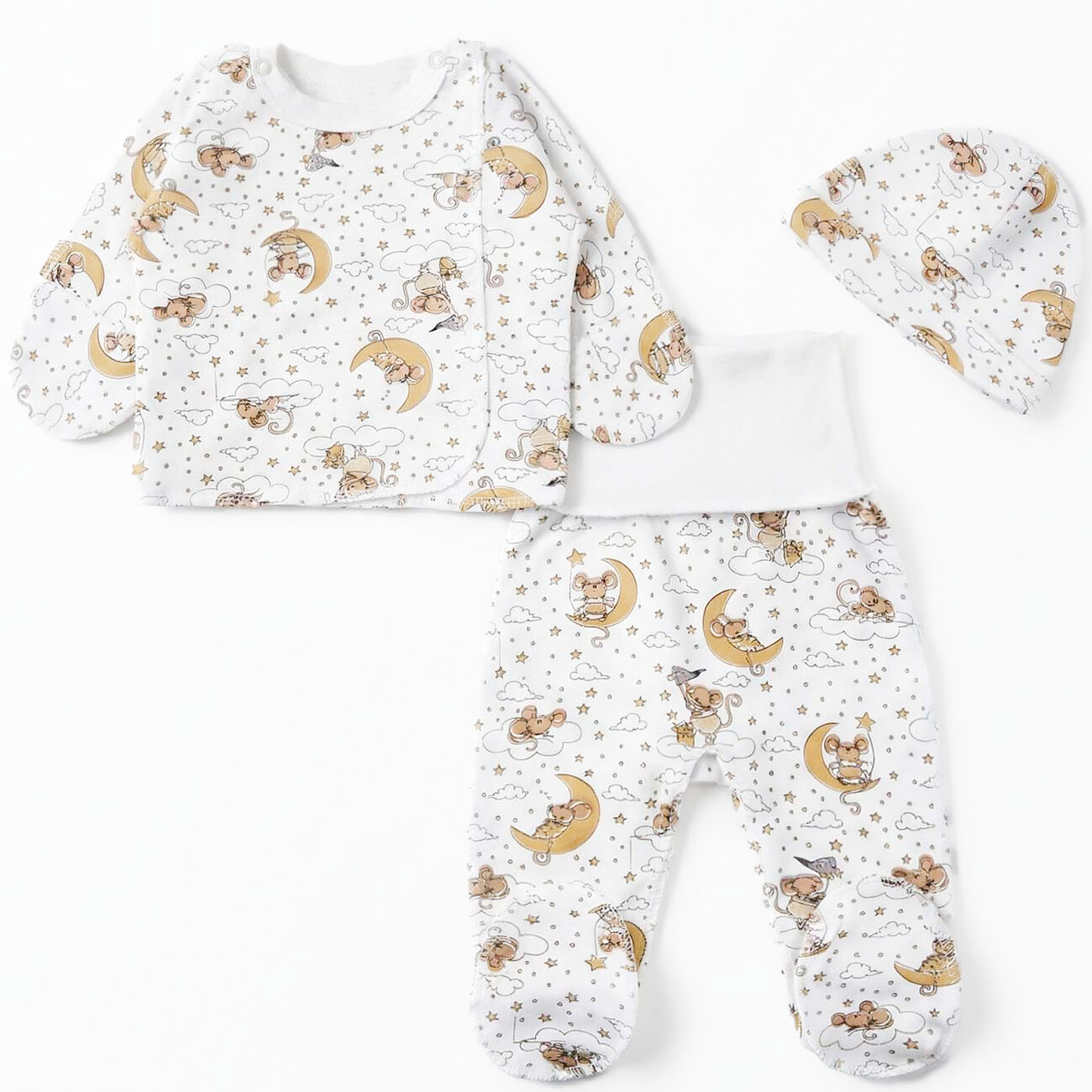 YOULALA Комплект 583116 6758200201 белый/бежевый