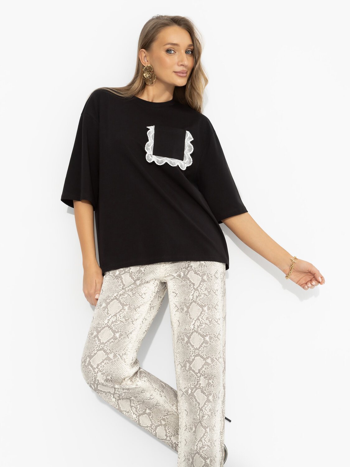 CHARUTTI Футболка 583123 12645 Черный