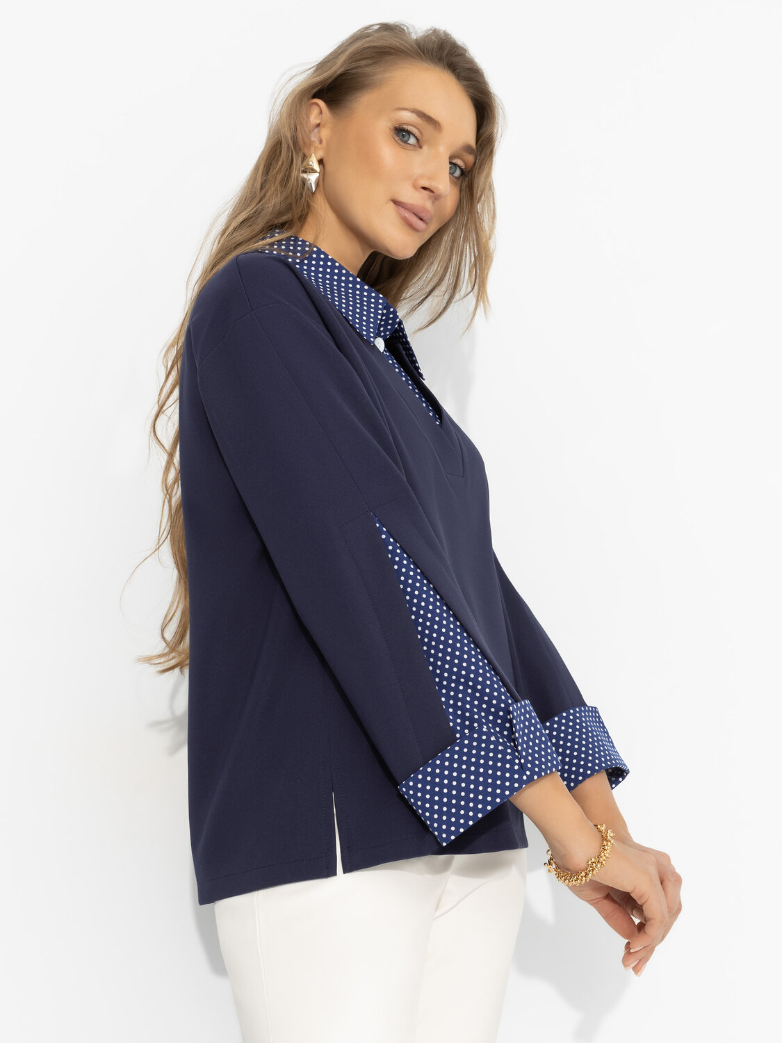 CHARUTTI Блуза 583141 12631 Синий