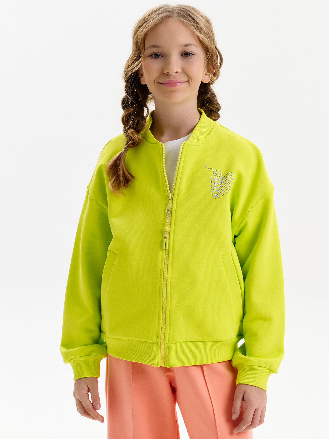 PELICAN Толстовка 583156 GFX3390/1U Яблочный