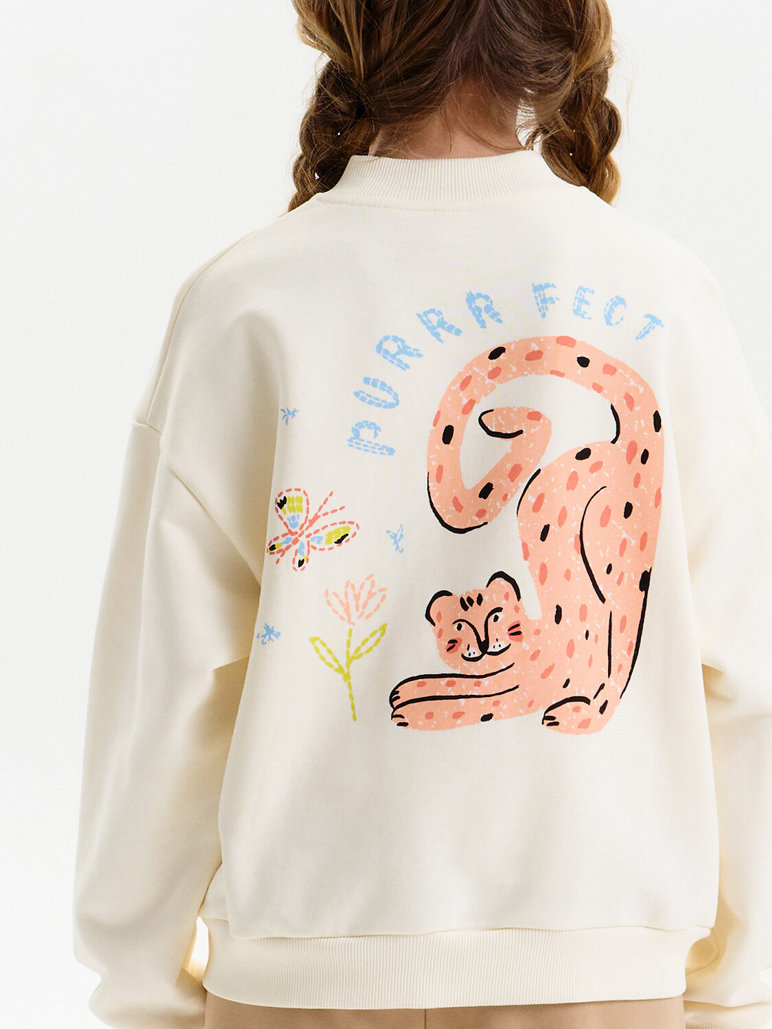 PELICAN Толстовка 583157 GFX3390U Молочный