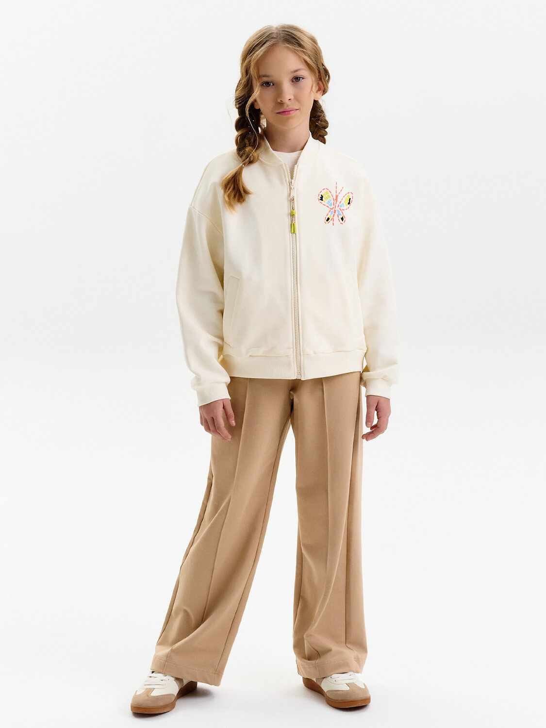 PELICAN Толстовка 583157 GFX3390U Молочный