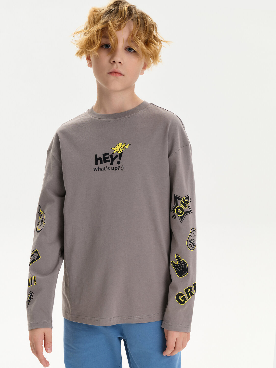 PELICAN Джемпер 583160 BFJ3387U Серый