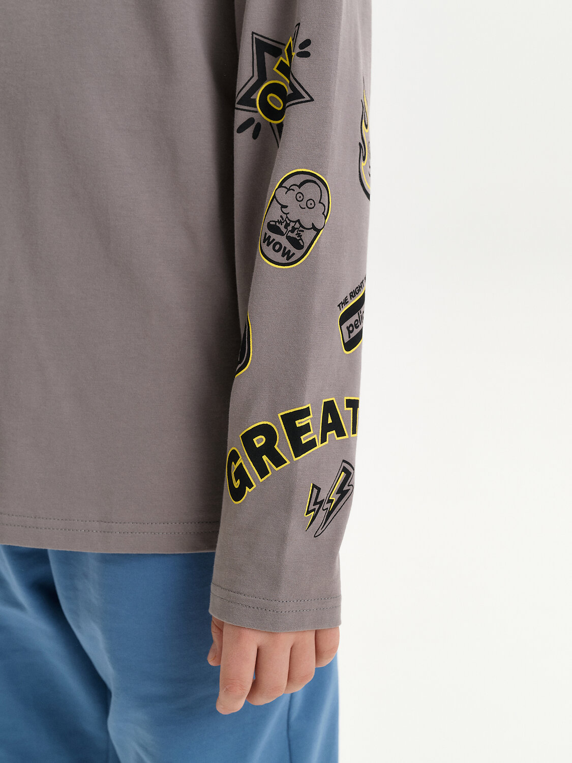 PELICAN Джемпер 583160 BFJ3387U Серый