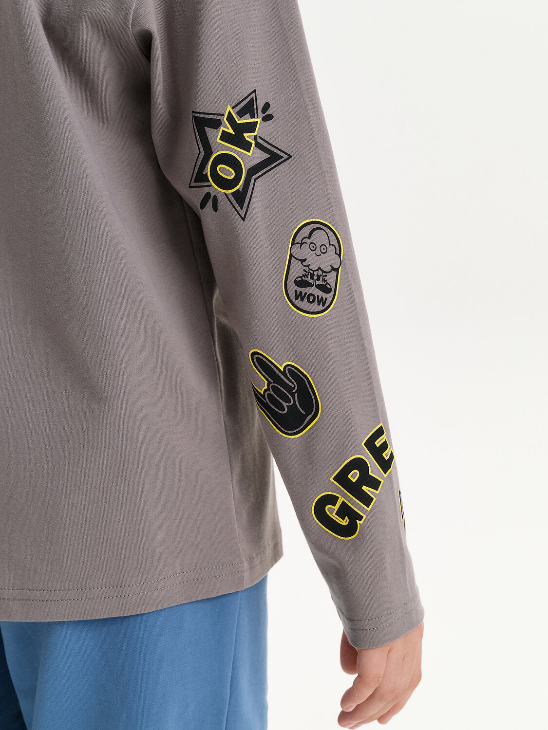 PELICAN Джемпер 583160 BFJ3387U Серый