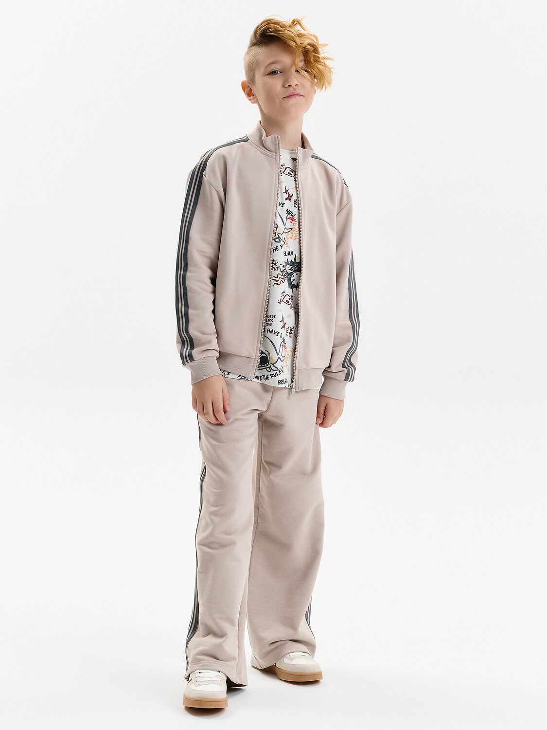 PELICAN Толстовка 583162 BFXS3389/1U Светло-серый