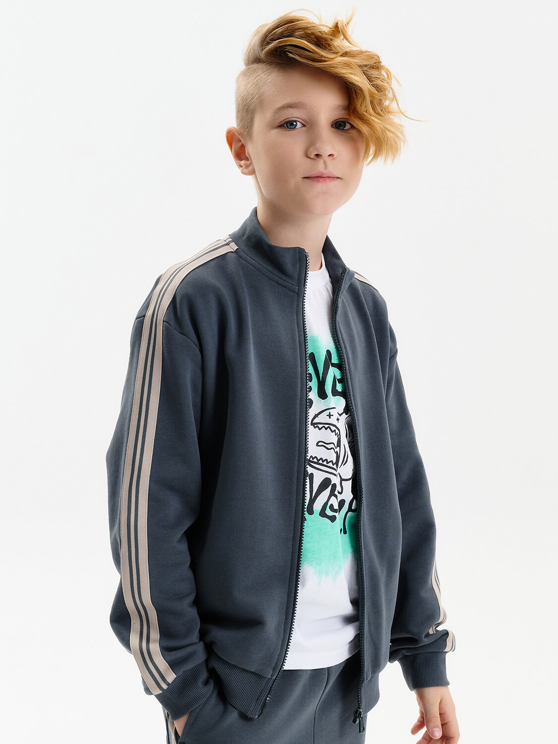 PELICAN Толстовка 583163 BFXS3389/2U Серый