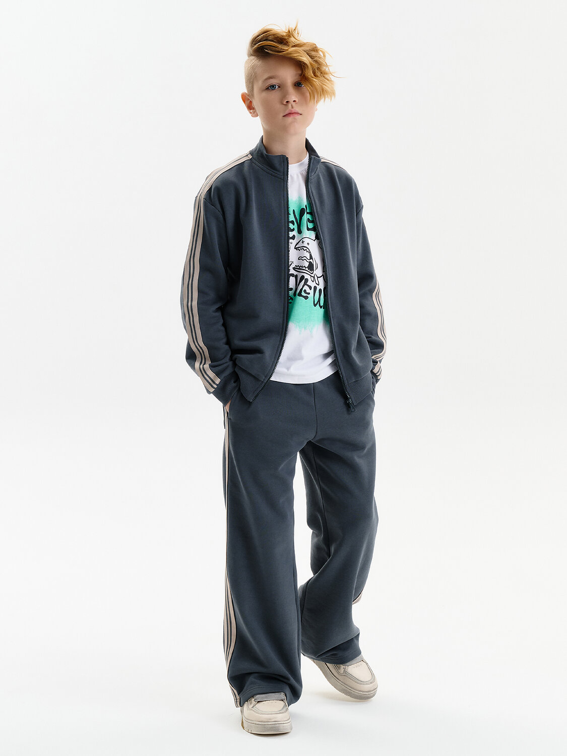 PELICAN Толстовка 583163 BFXS3389/2U Серый