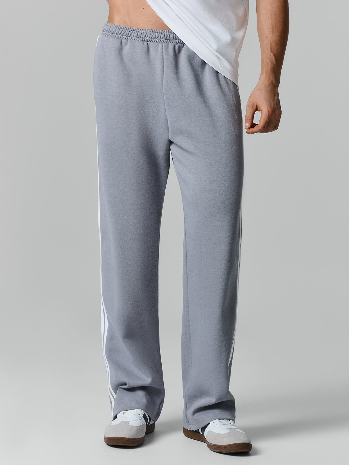 MARK FORMELLE Брюки 583184 181300 серый камень