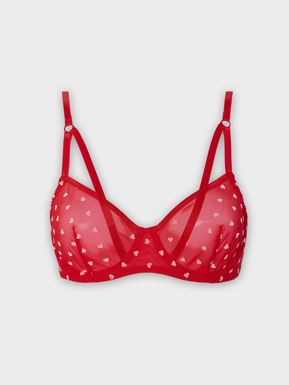 MARK FORMELLE Бюстгальтер 583188 512508 сердечки на красном
