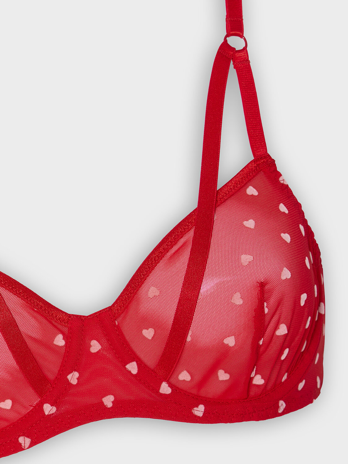 MARK FORMELLE Бюстгальтер 583188 512508 сердечки на красном