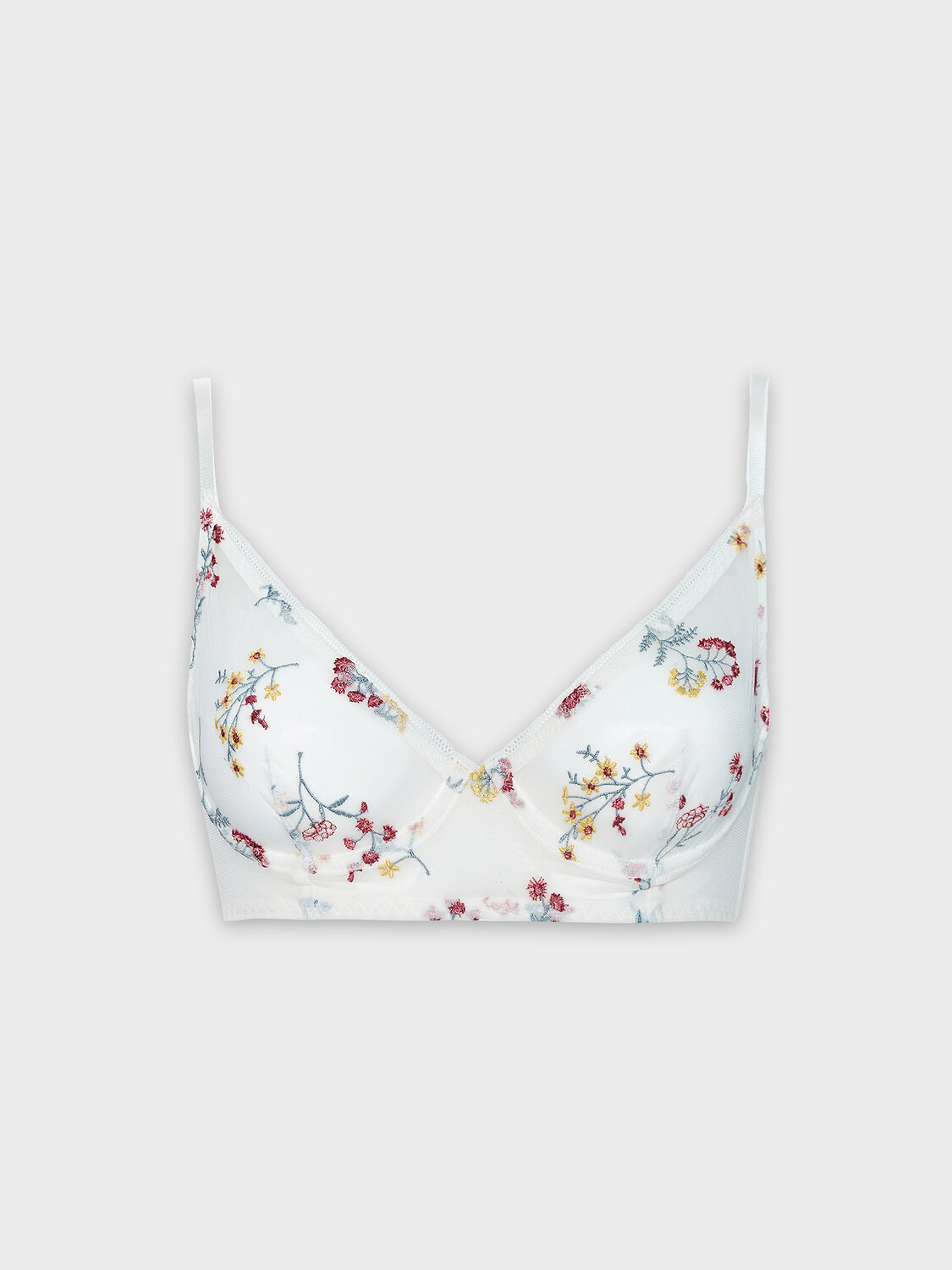 MARK FORMELLE Бюстгальтер 583190 512565 цветы на молочном