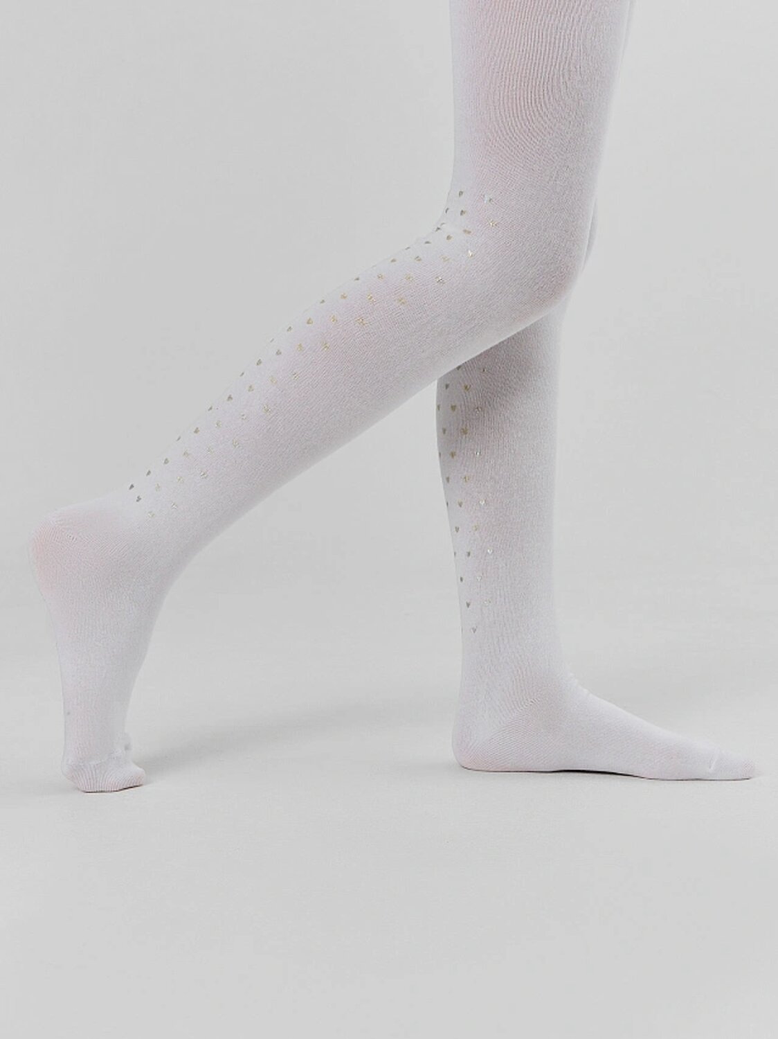 MARK FORMELLE Детские колготки 583204 713F-1265 белый /сердечки