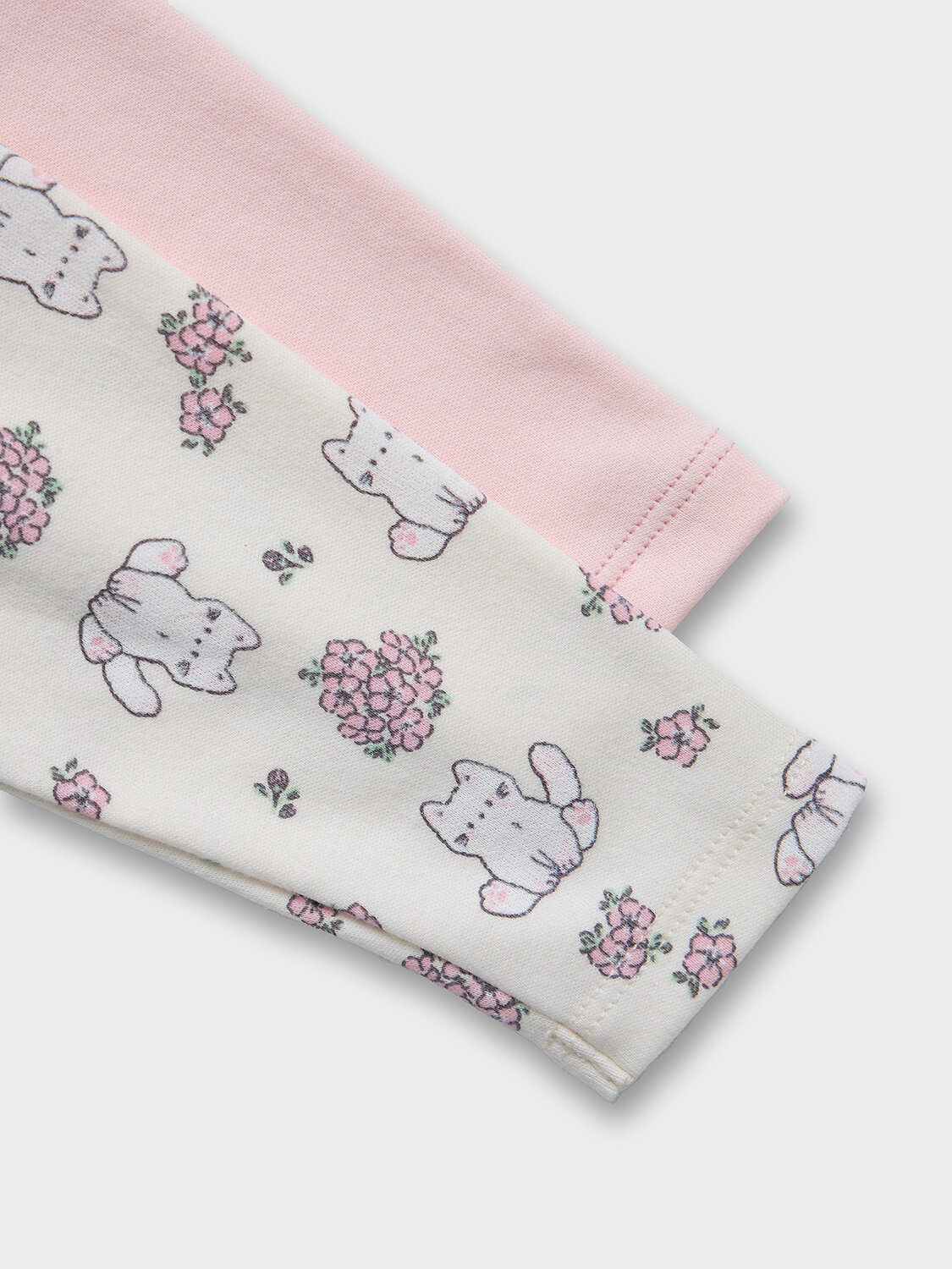 MARK FORMELLE Комбинезон 583208 14005-2 котики с цветами на молочном +розовый