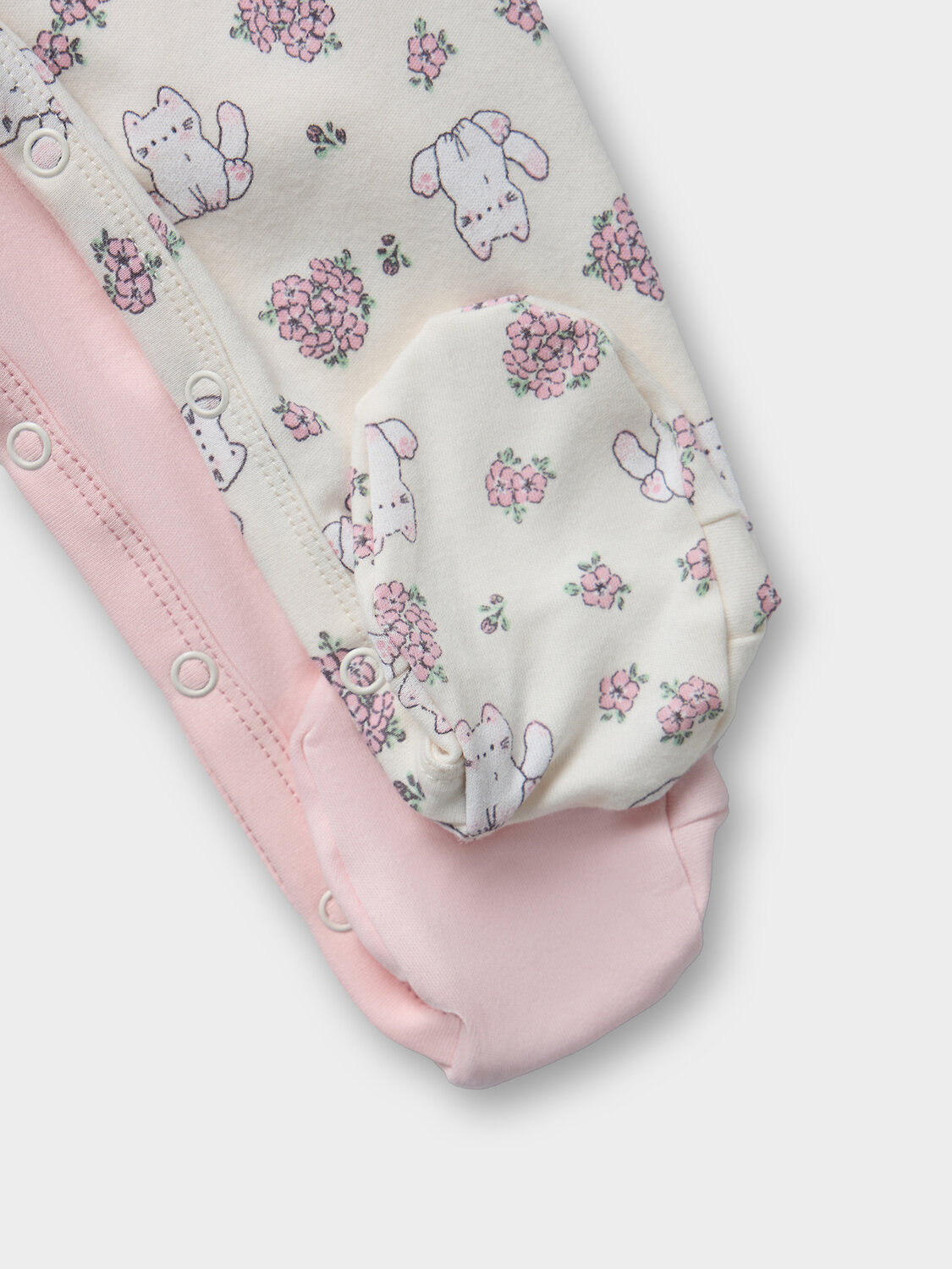 MARK FORMELLE Комбинезон 583208 14005-2 котики с цветами на молочном +розовый