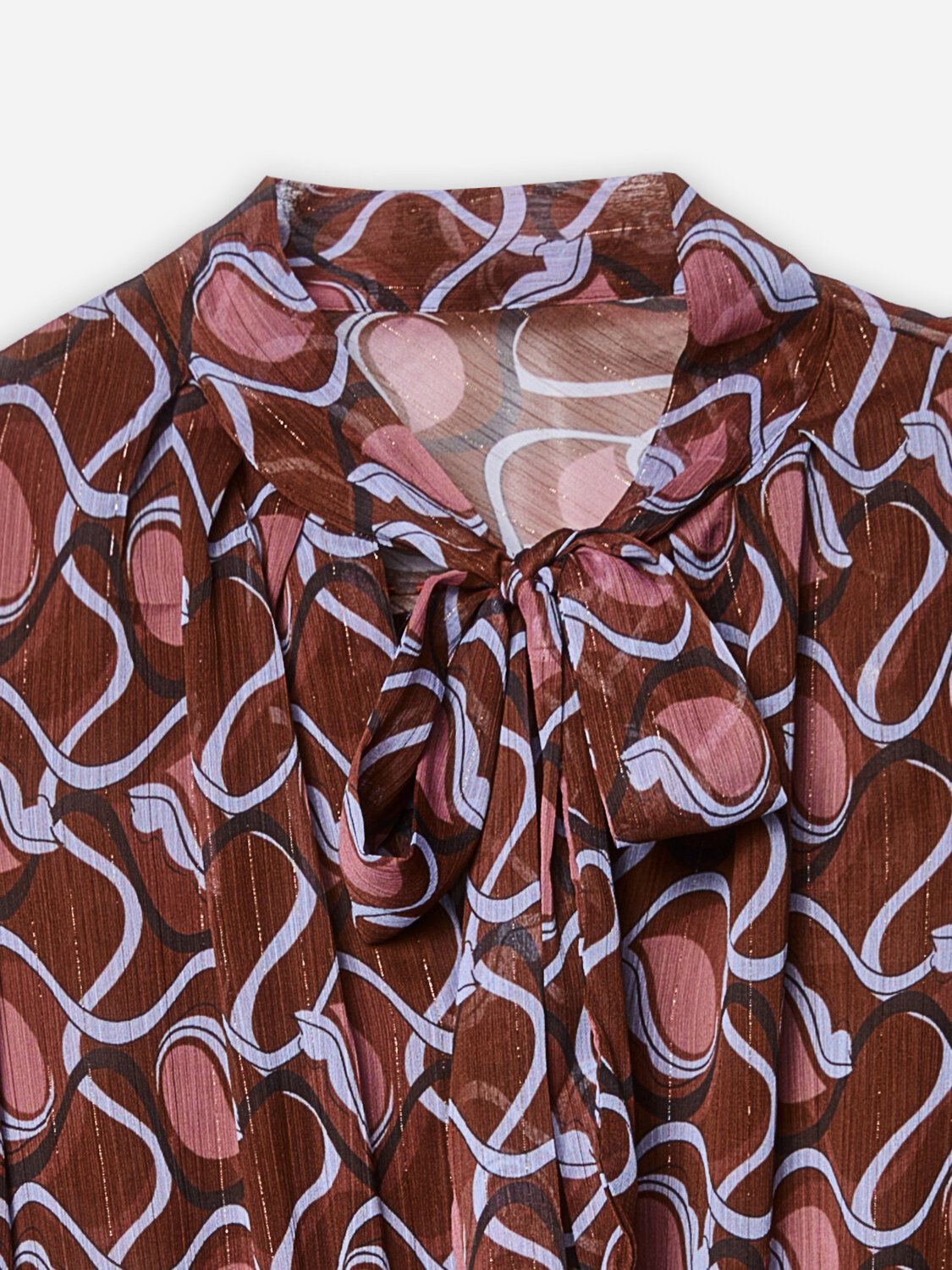 MARK FORMELLE Платье 583235 154027 абстракция на бордо