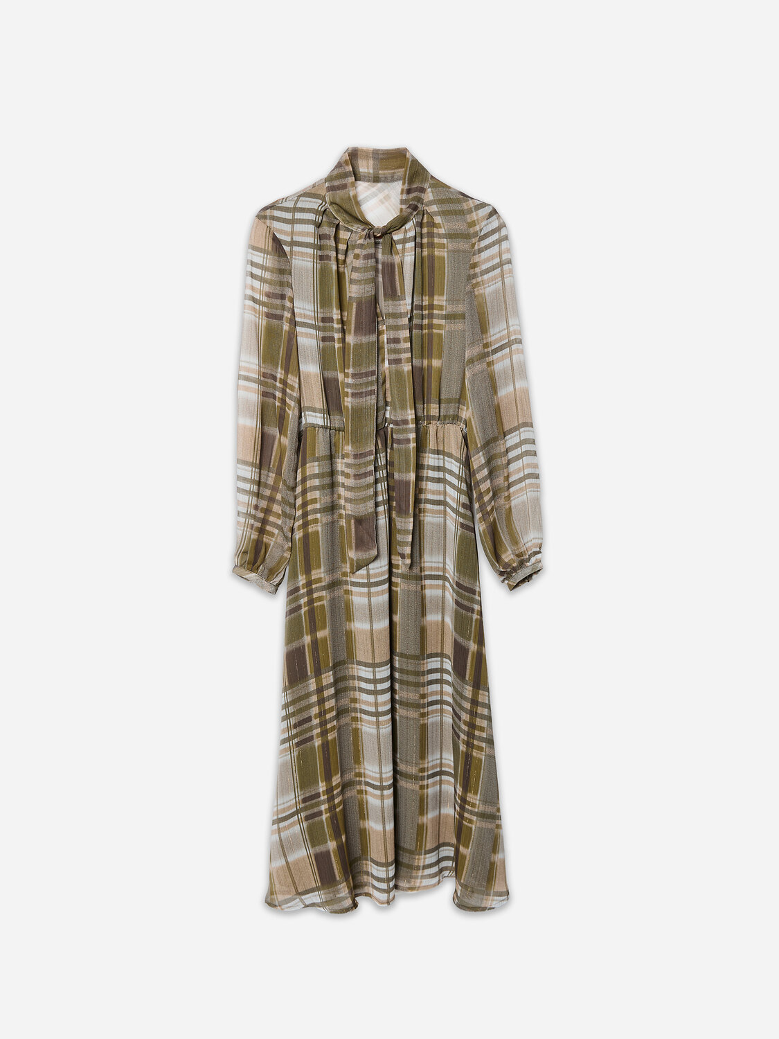 MARK FORMELLE Платье 583236 154027 зеленая клетка