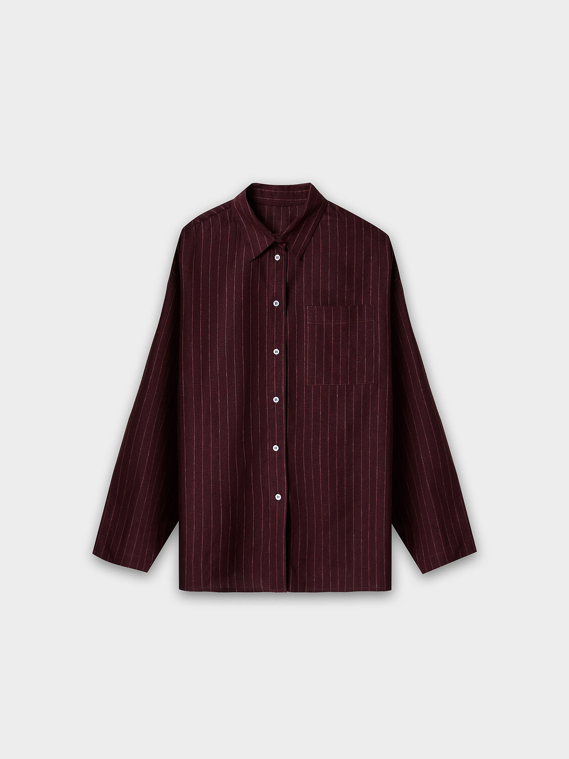 MARK FORMELLE Рубашка 583240 502985-1 полоска на т.шоколаде