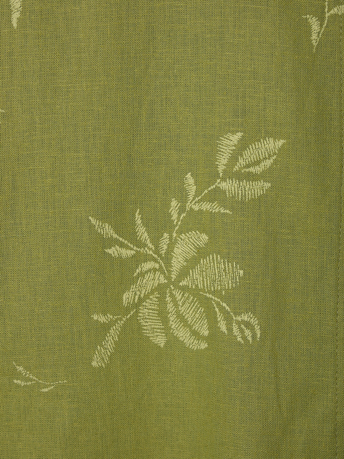 MARK FORMELLE Рубашка 583306 502985-1 цветы на оливковом