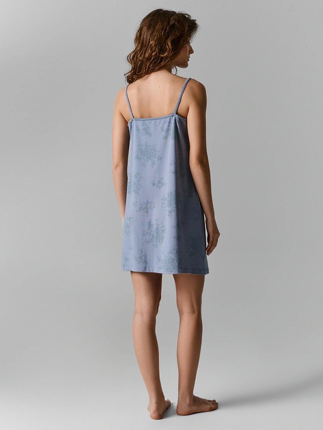 MARK FORMELLE Сорочка 583309 152496 цветы на сизом