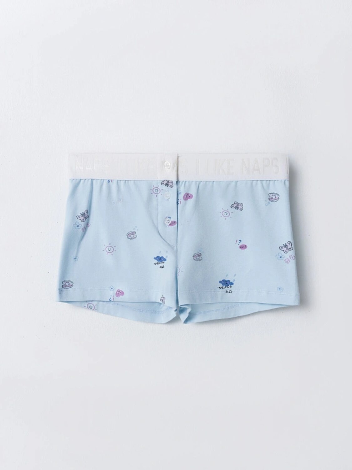 MARK FORMELLE Шорты 583341 132386 ракушки на голубом