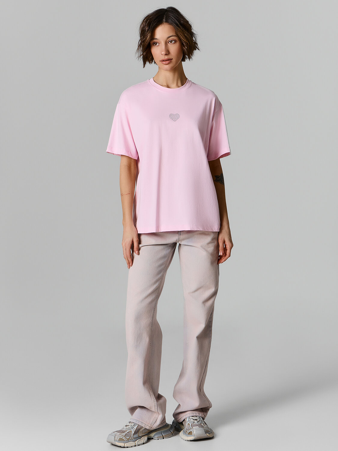 MARK FORMELLE Футболка 583348 112678 розовое сияние +печать