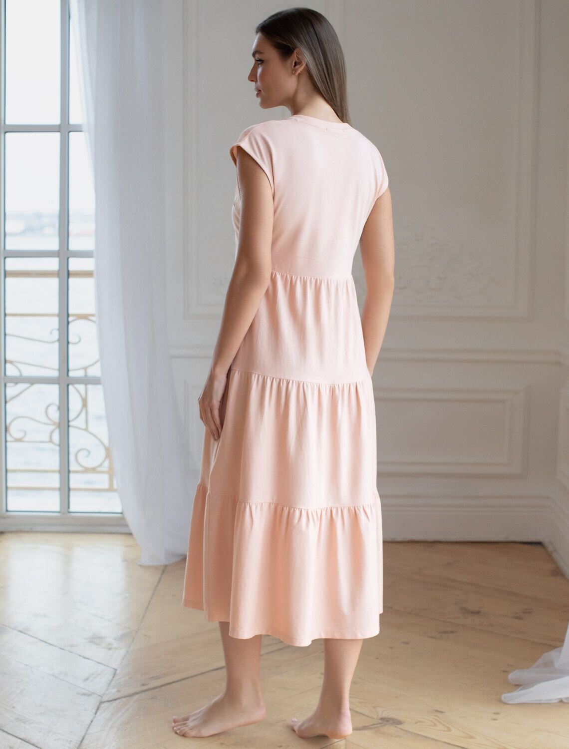 VILATTE Платье 583369 D42.123 пудра