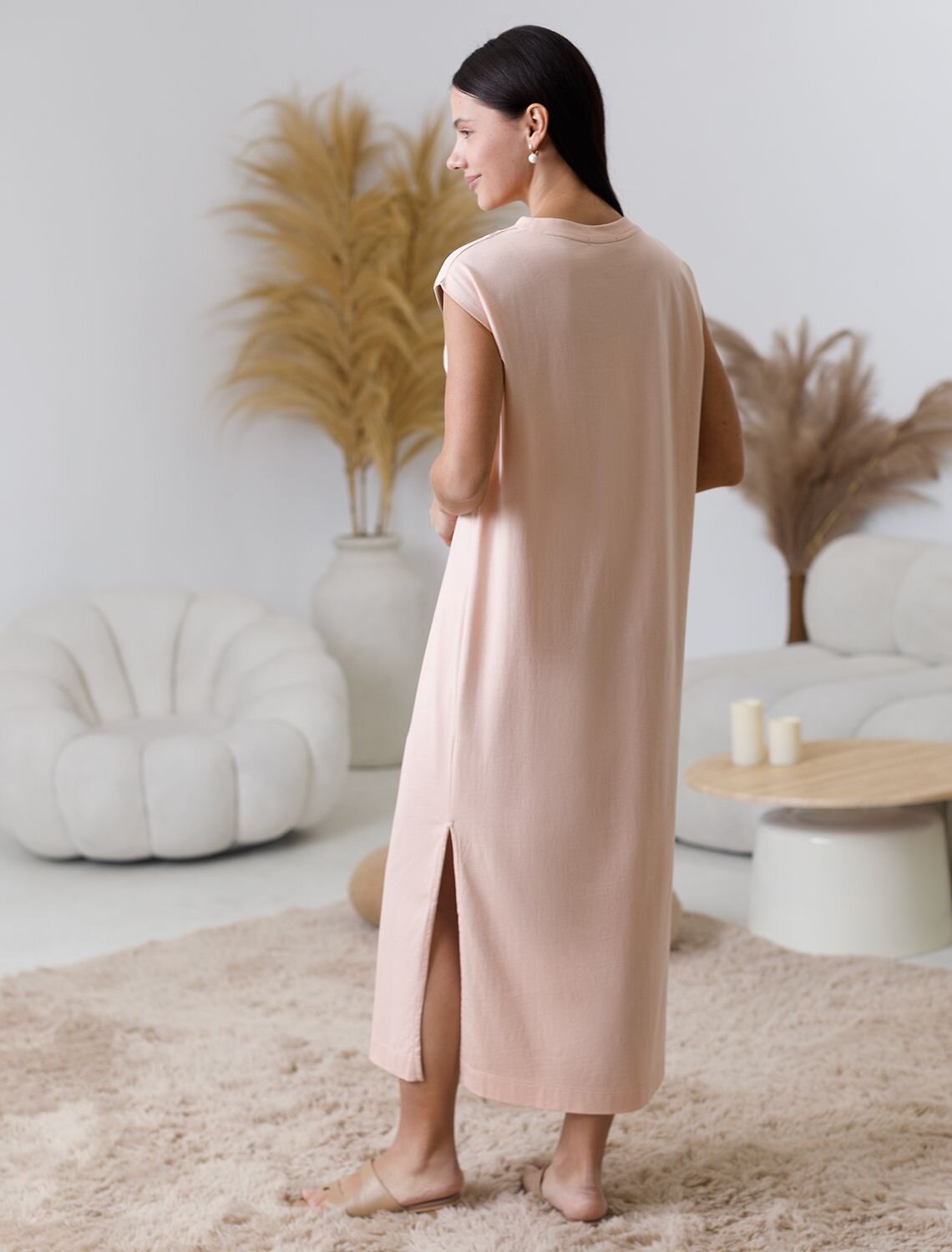 VILATTE Платье 583371 D42.124 пудра