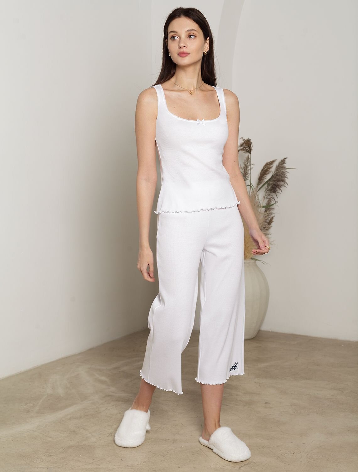 VILATTE Брюки 583385 D44.160 белый