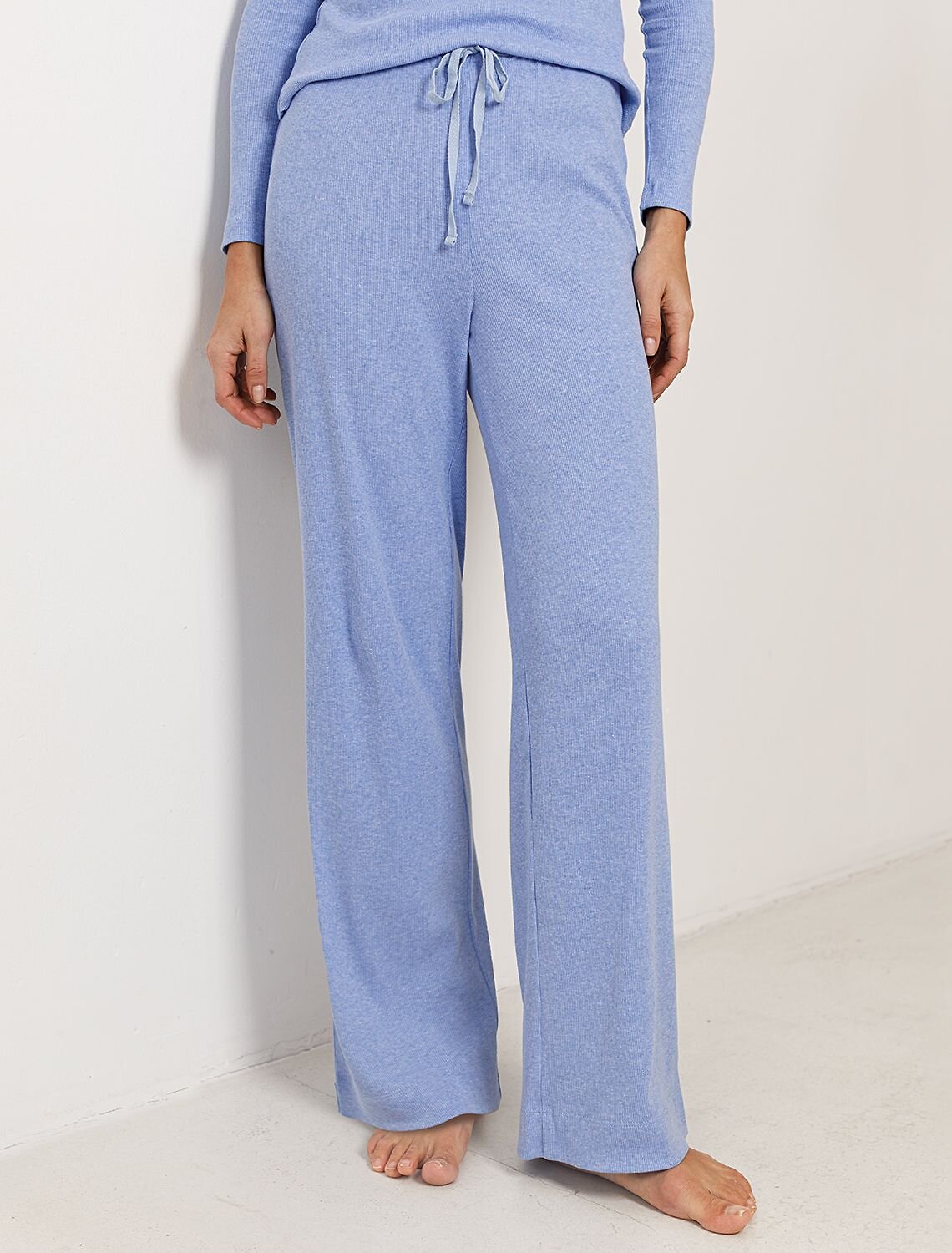 VILATTE Брюки 583388 D44.161 голубой меланж