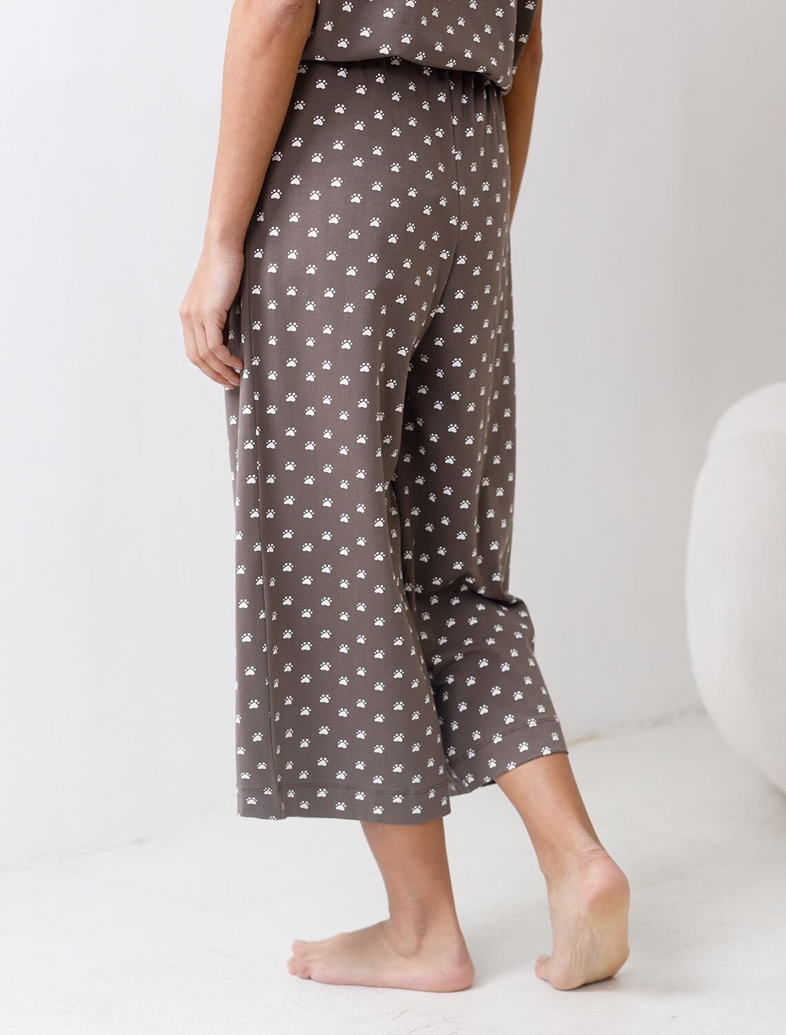 VILATTE Брюки 583393 D44.162 кофе-белый лапы